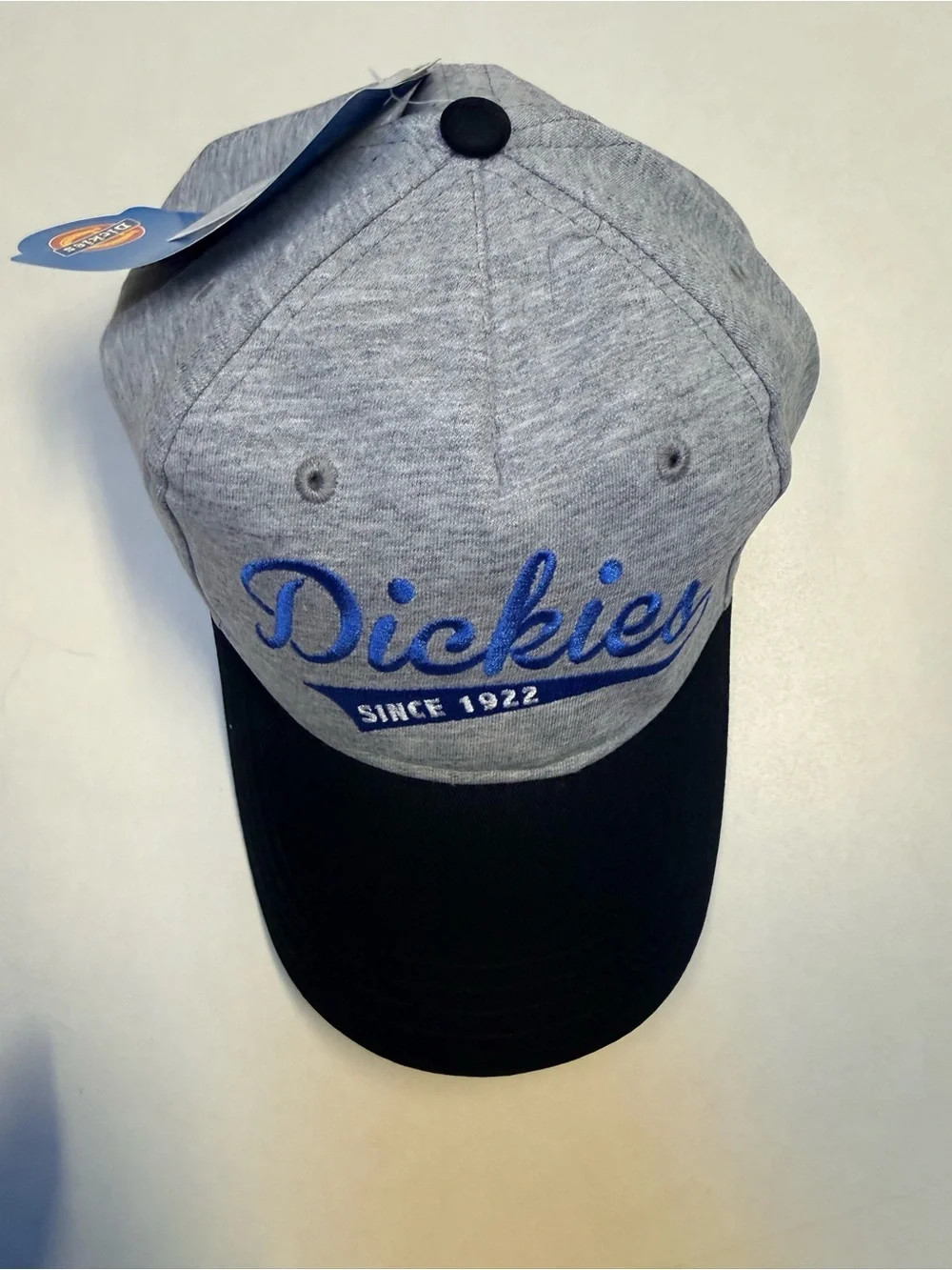Dickies Boys Snapback Baseball Cap Gray/Black NWT Youth Size 8-12 Adjustable